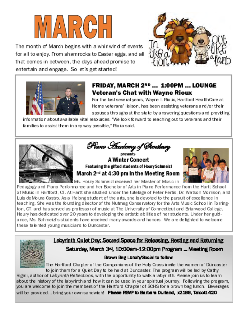 Duncaster Retirement Community Senior Living Community Assisted